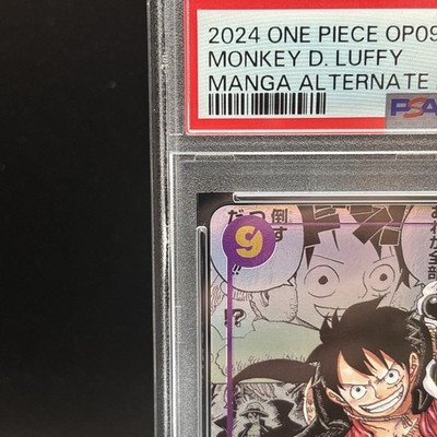 PSA 10 Luffy OP09-119 Manga Alt Art Emperors in the New World ONE