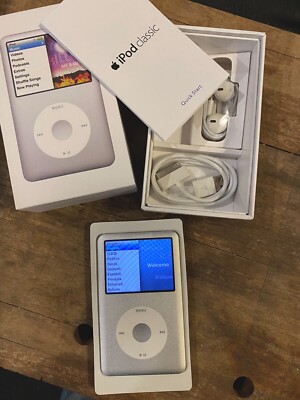 New Apple iPod Classic 7th Generation 512GB Silver - Latest Model