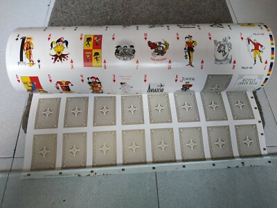 Bicycle Joker Uncut Sheet Playing Cards Club 808 | eBay