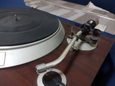 Denon DP-1200 Direct Drive Turntable Record player Tested/working
