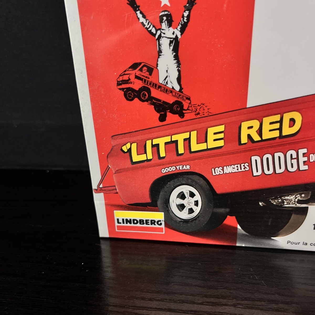 Lindberg “LITTLE RED WAGON“ FACTORY SEALED 1/25 #72158 Molded in