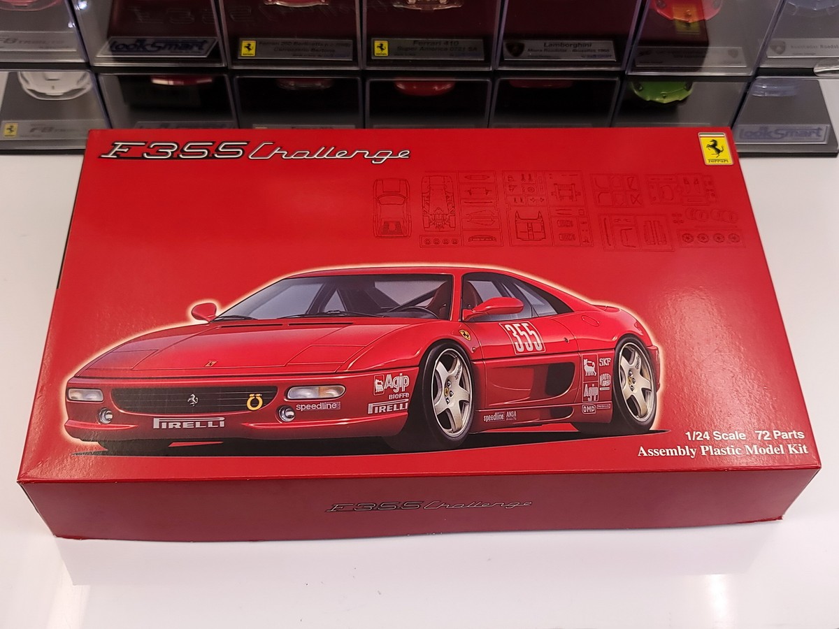 Fujimi 1/24 scale Ferrari F355 Challenge model kit | eBay