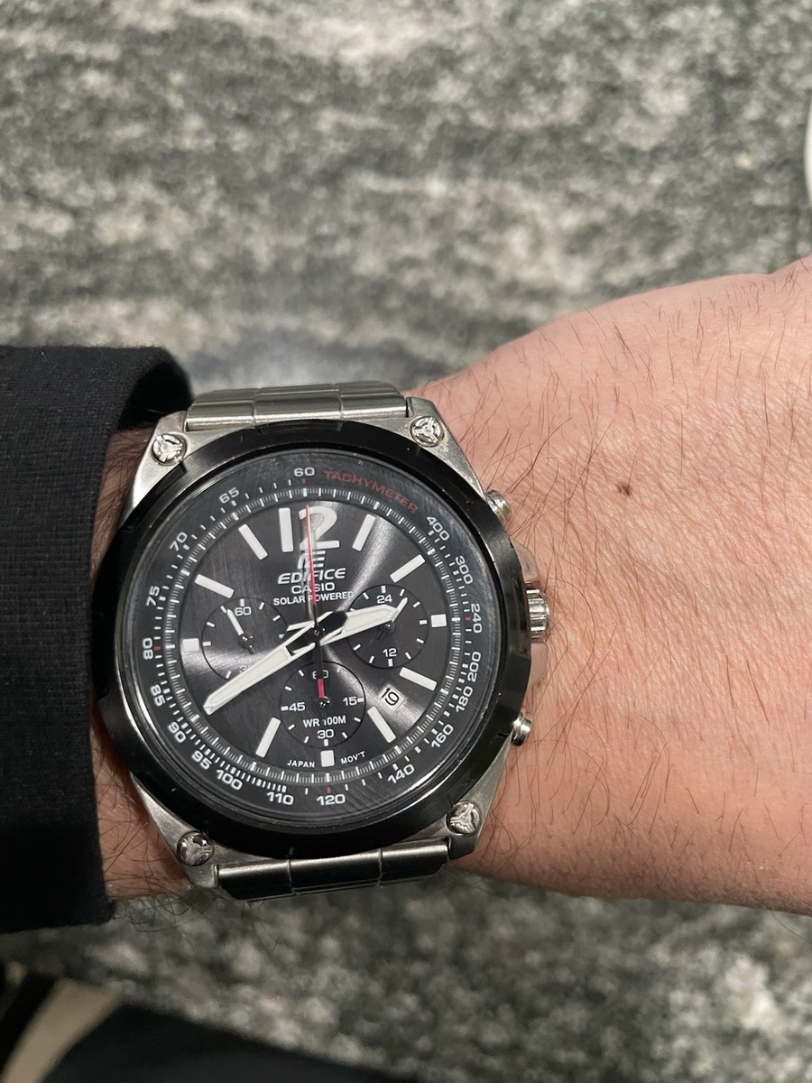 CASIO Edifice Solar Chrono EFR-545 5274 TOUGH SOLAR MEN WATCH | eBay