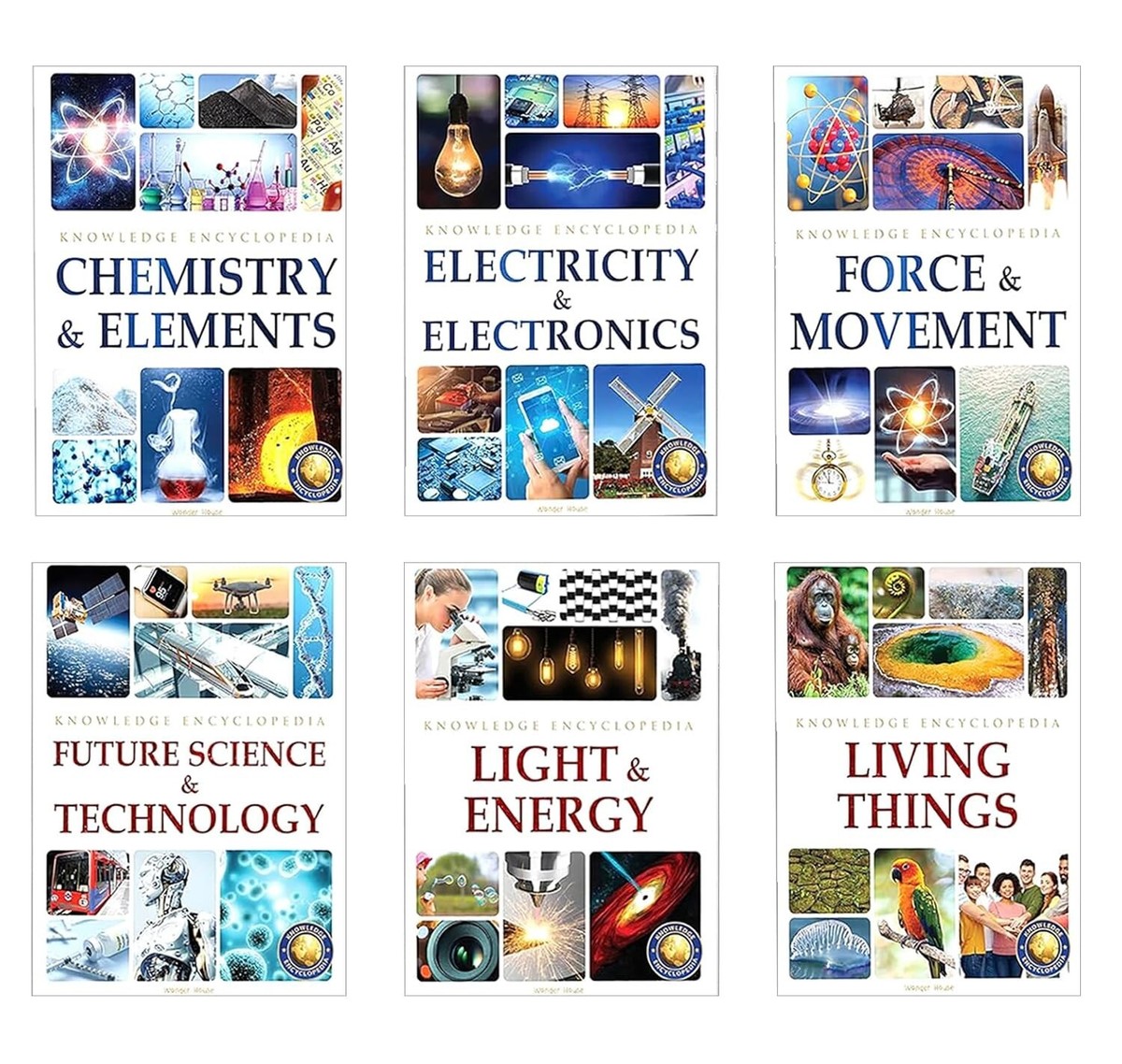 Science Knowledge Encyclopedia for Children : 6 Books (Box Set