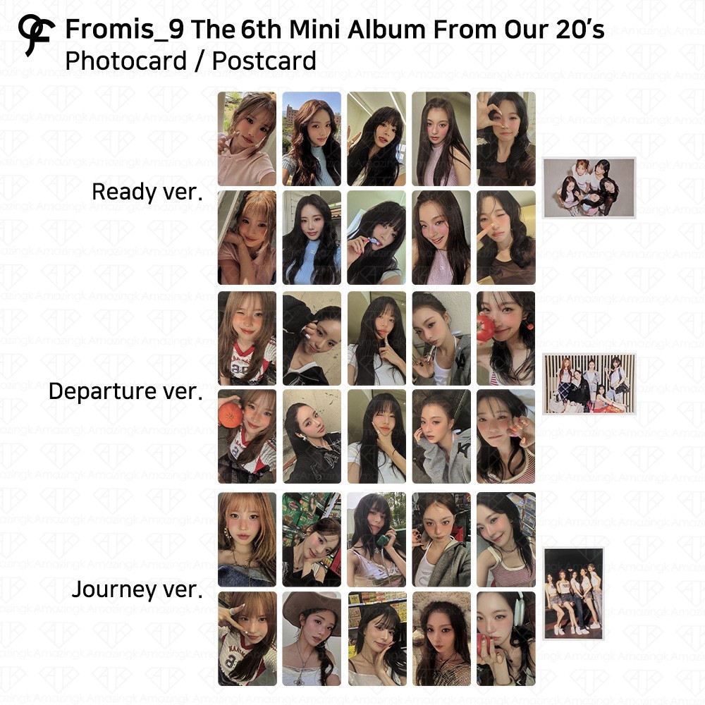 Fromis_9 The 6th Mini Album From Our 20's Official Photocard