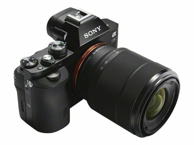 Sony Alpha A7 24.3 MP Mirrorless Digital Camera - Black (with 28