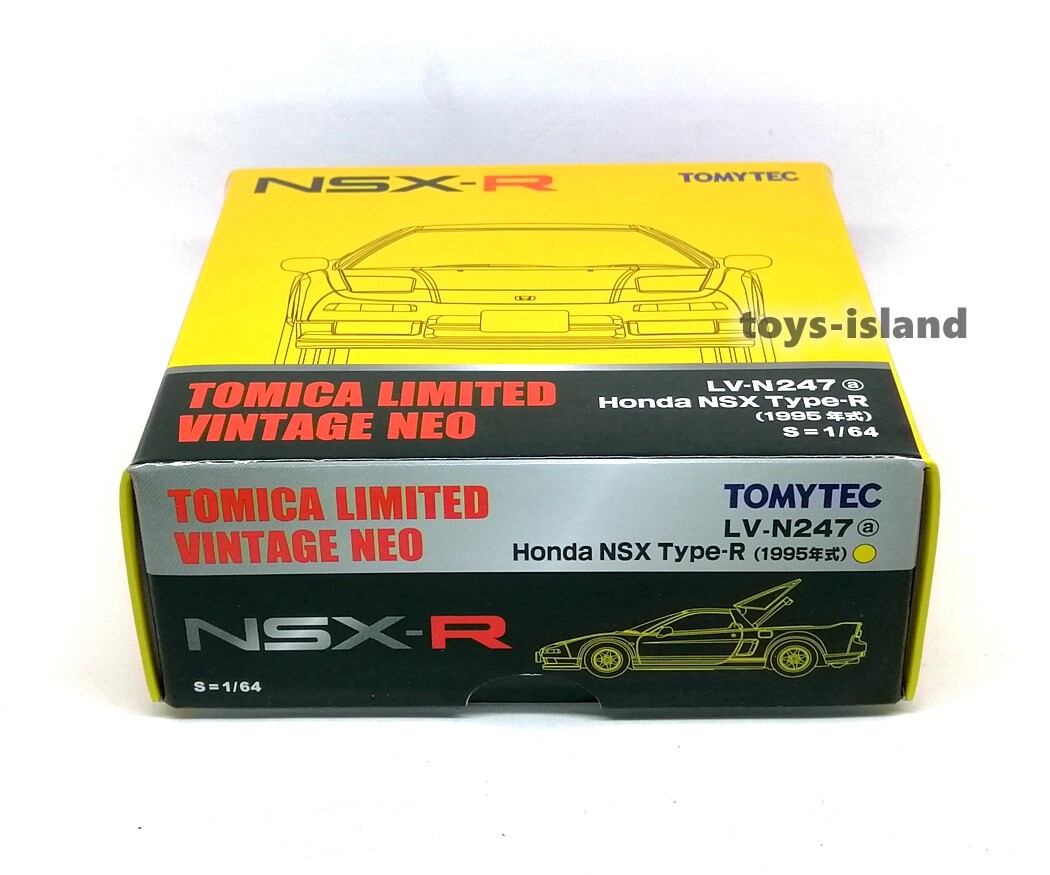 Tomica Limited Vintage NEO LV-N247a Honda NSX Type R 1995 1/64