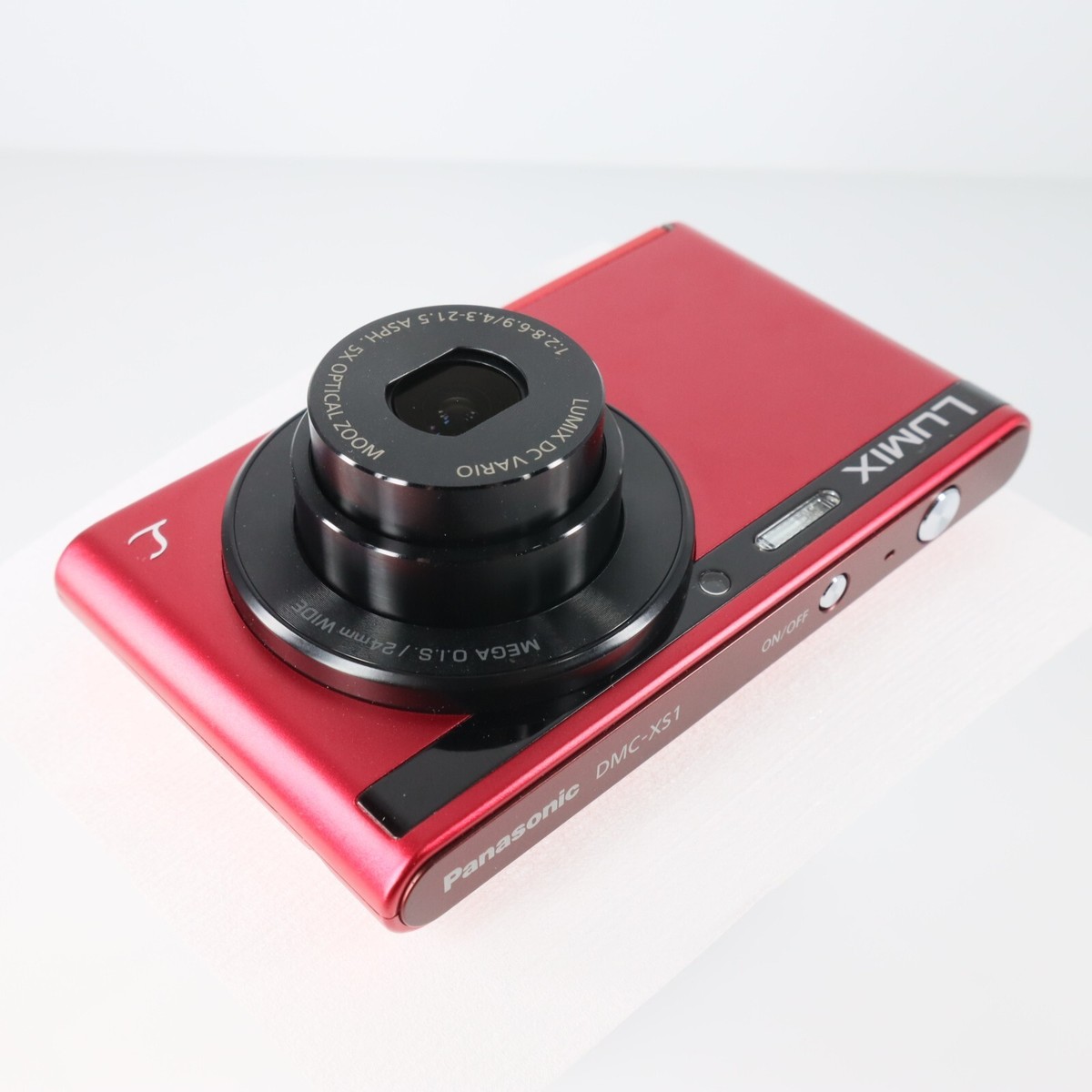 Mint] Panasonic LUMIX DMC-XS1 Red 16.1MP Compact Digital Camera