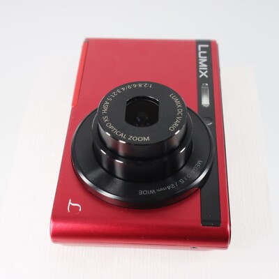 Mint] Panasonic LUMIX DMC-XS1 Red 16.1MP Compact Digital Camera