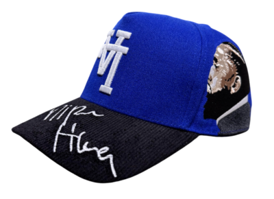 CASHED OUT HATS BLUE LOS ANGELES NIPSEY HUSSLE SNAPBACK HAT