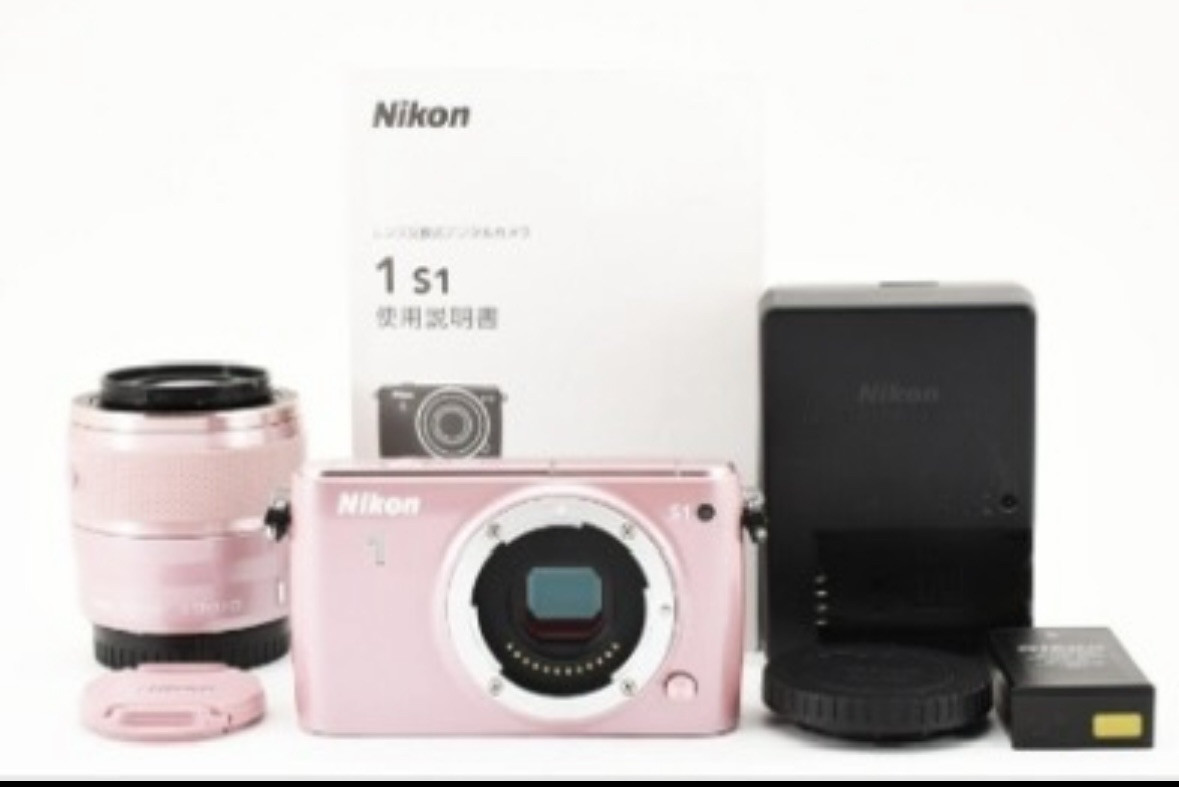 Nikon 1 s1 DSLR Pink + NIKKOR 30-110mm lens f3.8-5.6 Vr Form | eBay