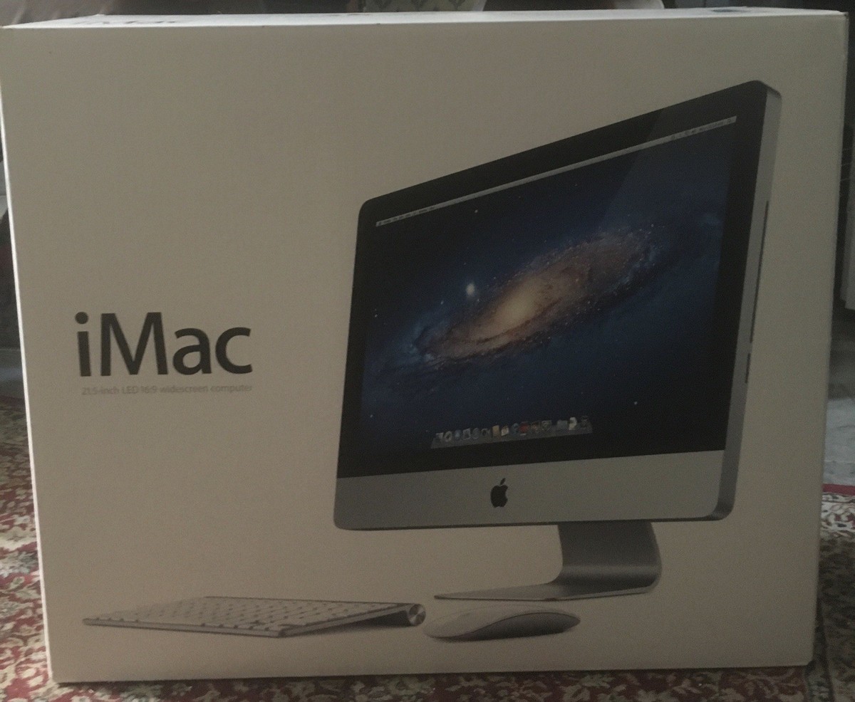 2011 Apple iMac Model A1311 21.5” 8GB Intel i5 With Box/Mouse