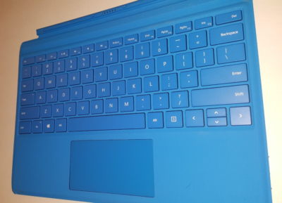 For Surface Pro 7,6,5,4,3 - Bright Blue - Microsoft Type Cover