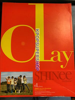 SHINEE Day and Night 1st Photobook Set DVD Good Cond Rare OOP