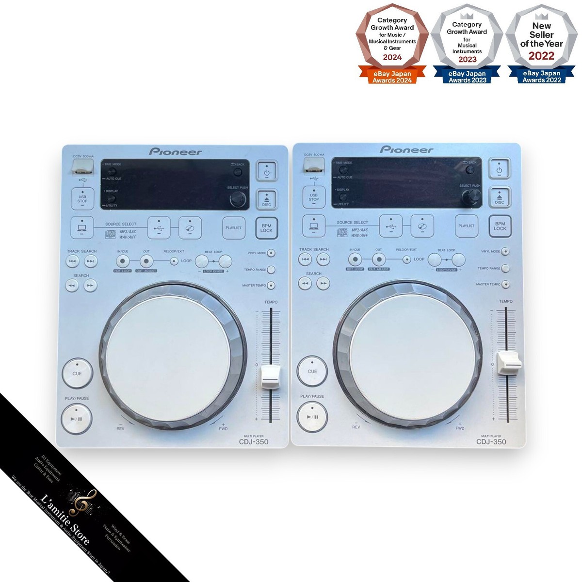 Pioneer CDJ-350×2 Vestax VMC-002XLu PIONEER DJ CDJ-350 – DEV