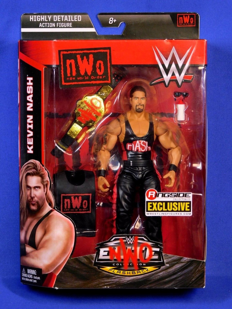 WWE MATTEL ELITE RINGSIDE EXCLUSIVE NWO WOLFPAC KEVIN NASH WWF WCW