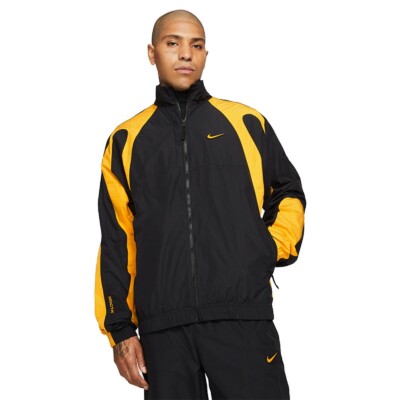 Nike x Drake NOCTA Track Jacket Black Yellow Size XL Brand New