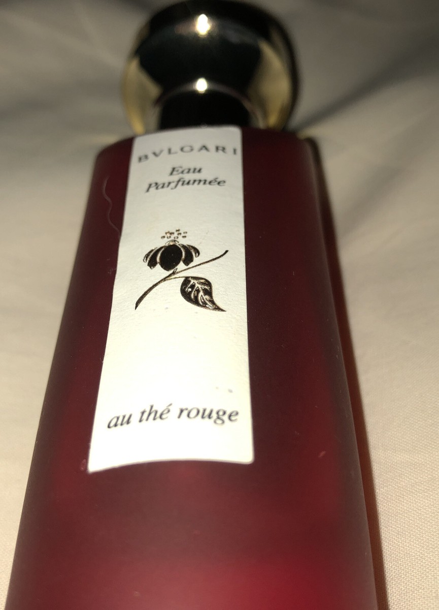 Vintage Bvlgari Eau Parfumee Au The Rouge 1.3 Oz Eau De Cologne