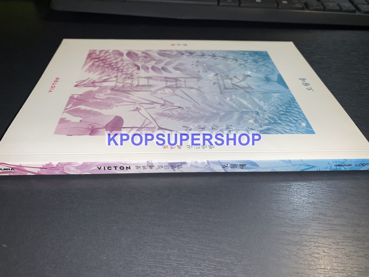 Victon 1st Single Album Time of Sorrow CD Photobook Rare Hanse