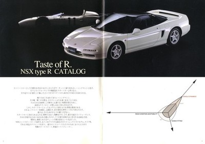 Catalog] NSX press vol.9 Honda NSX-R catalog NA1 1992 C30A type R