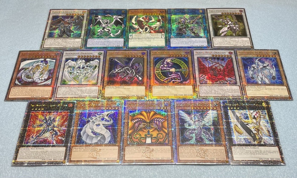 Yugioh 25th Anniversary Complete Quarter Century Rare Tin Promo 16