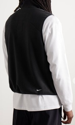 Nike Men's XL ACG Polartec 1/2 Zip Vest Wolf Tree MSRP $100 NWT