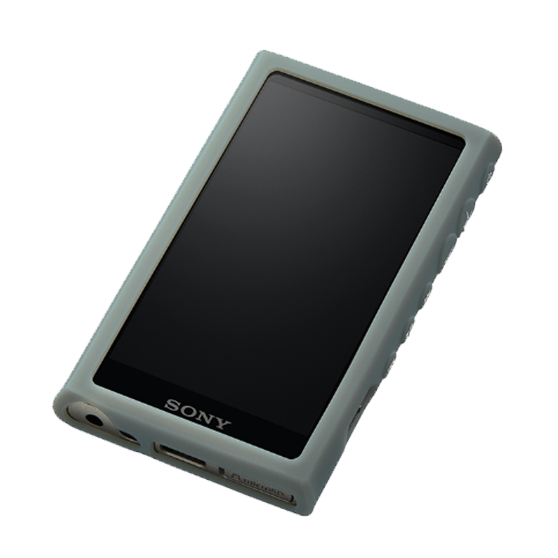 Silicone Case & screen protector For Sony Walkman NW-A105 A106 CKM