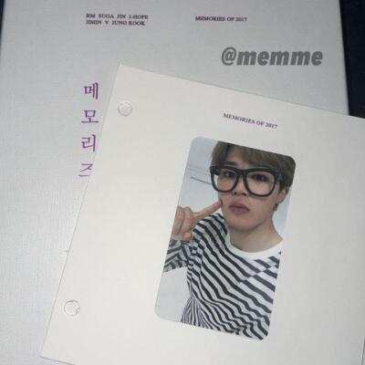 BTS Bangtan Boys JIMIN MEMORIES OF 2017 Blu-ray Limited Official