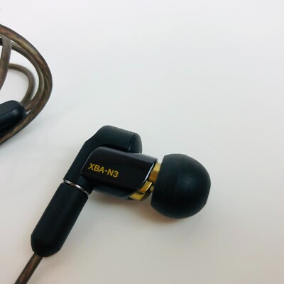 Sony XBA-N3 earphones High resolution compatible canal type cable