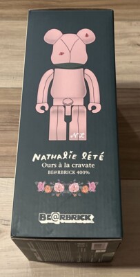 Be@rbrick Nathalie Lete Ours a la cravate 400% - Bearbrick | eBay