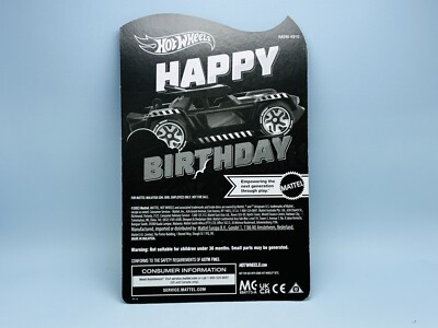 2023 Hot Wheels Mattel Employee Happy Birthday Exclusive carded