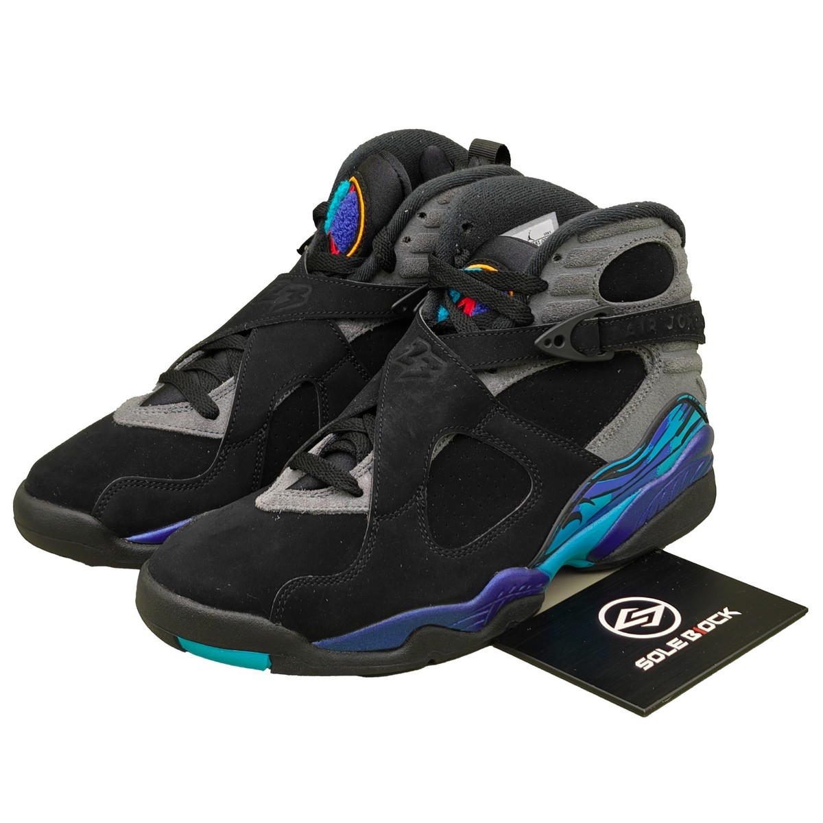 Size 10 - Air Jordan 8 Retro 2025 Aqua for sale online | eBay