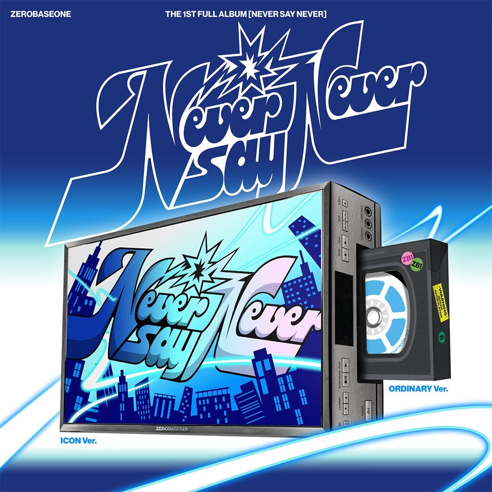 ZEROBASEONE [NEVER SAY NEVER] 1st Full Album PHOTO BOOK 2 Ver. SET