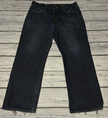 ED HARDY Lot 2009 Button Fly Distressed Blue Jeans Men's Size