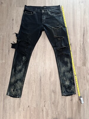 Saint Laurent Paris Jeans sz 33 D02 M/SK-LW | eBay