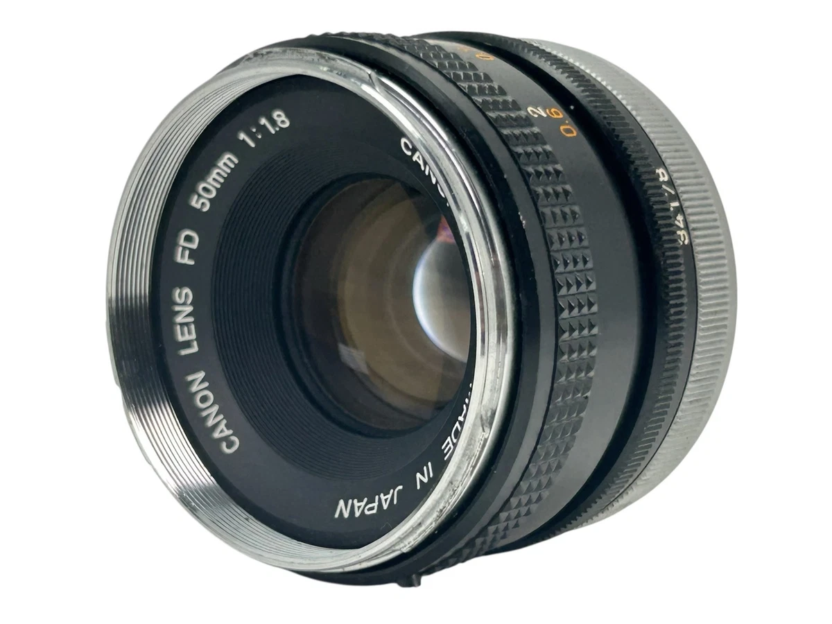 Canon FD f/1.8 Camera Lenses 50mm Focal for sale | eBay