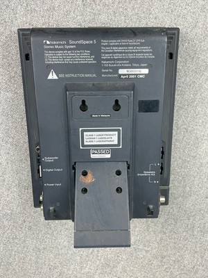 Nakamichi SoundSpace 5 3-Disc Music System | eBay