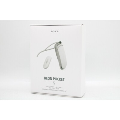 Sony Reon Pocket 5 Wearable Thermo Device 2024 Neckband Tag White