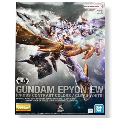 MG 1/100 Wing Gundam Zero EW & Gundam Epyon CROSS CONTRAST COLORS