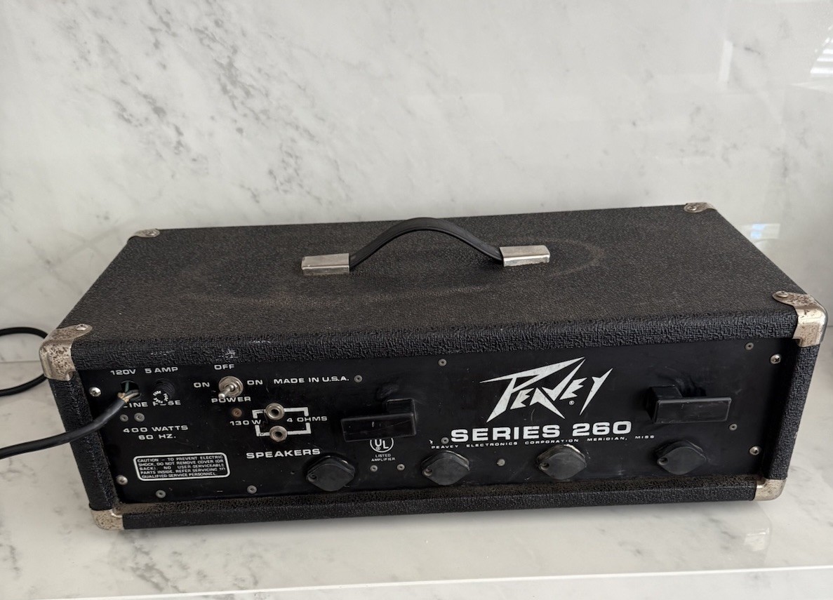 Peavey Standard PA Mixer - AMP SERIES 260 400 Watts 120v 5 Amp | eBay