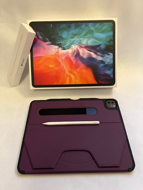 iPad Pro 12.9-inch 4th Gen with Zagu Case & Apple Pencil | eBay