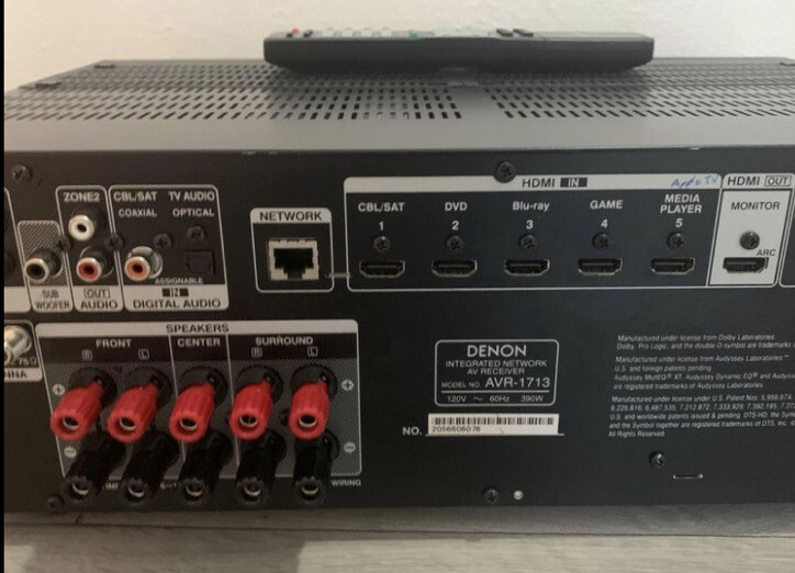 Denon AVR 1713 Receiver | eBay