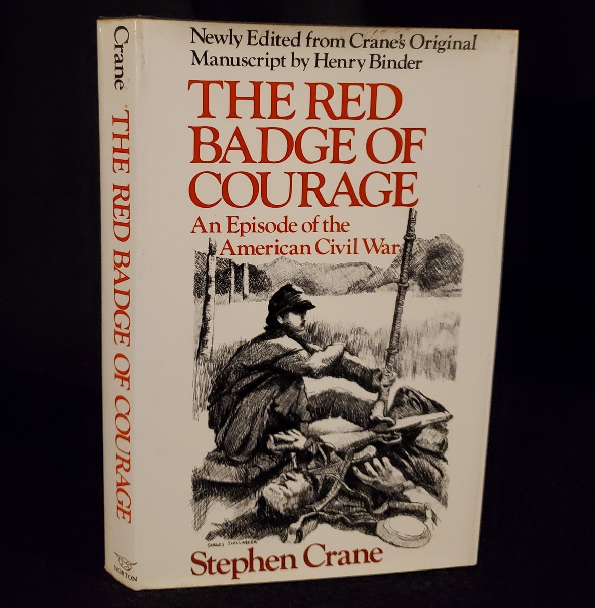 The Red Badge of Courage by Stephen Crane - HCDJ 1982 Excellent | eBay