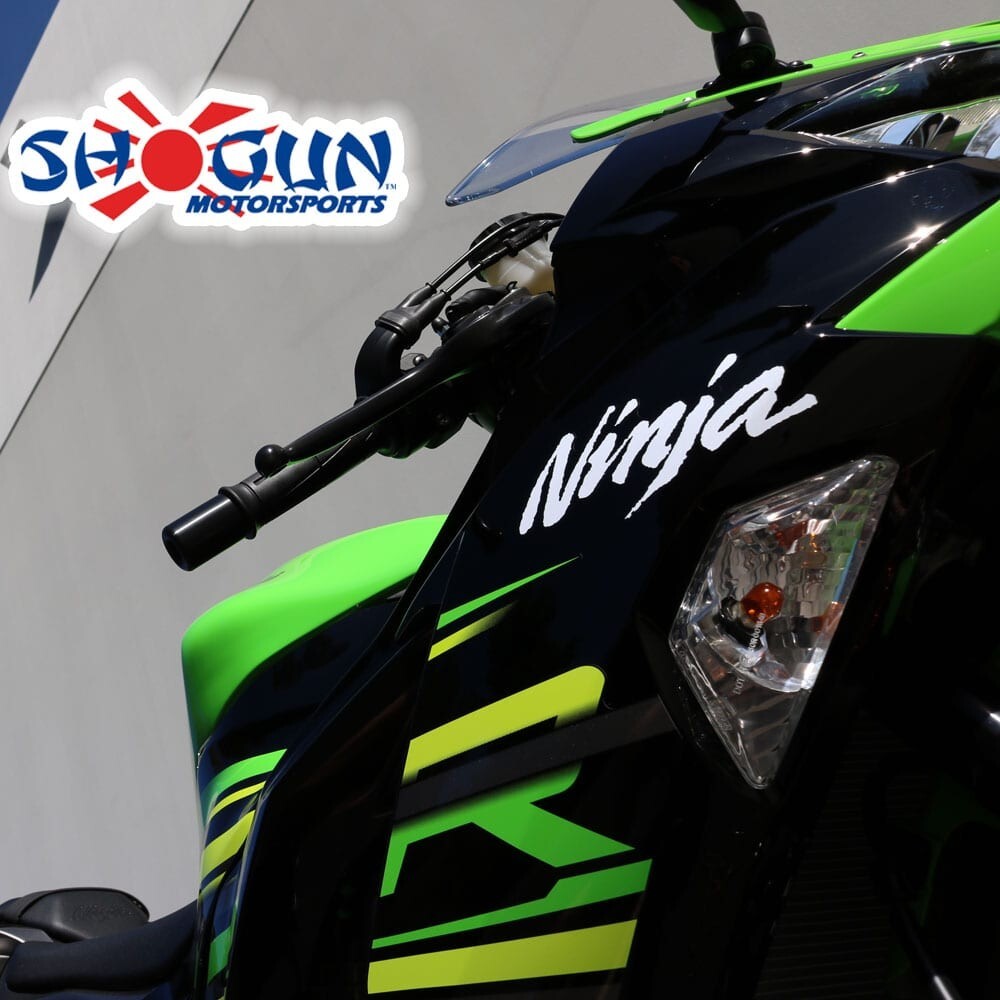 Kawasaki ZX6R 2019-2023 Shogun No Cut Frame Sliders Plus Bar Ends