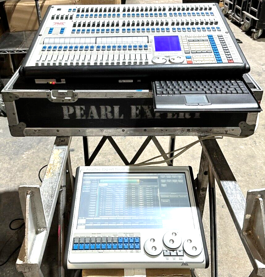 Avolites Pearl Expert W/Touch Wing & Case #5005 (One)THS | eBay
