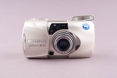 Olympus MJU III 120 35mm Point & Shoot Film Camera 50332146754| eBay