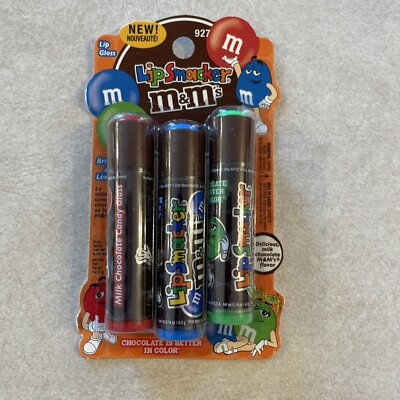 M&M's Lip Smacker LipSmacker's Lip Balm Pack, 3 Pack Milk