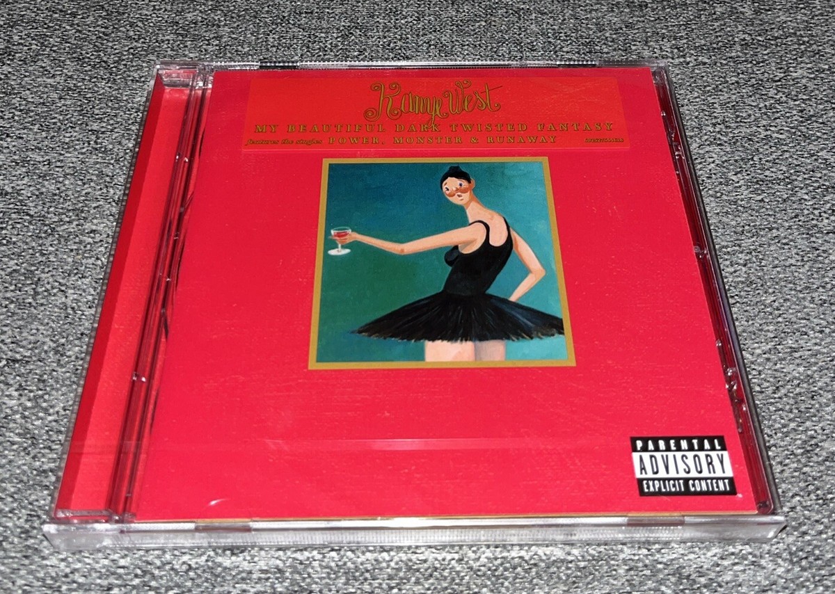 My Beautiful Dark Twisted Fantasy by Kanye West (New CD)⭐️Buy