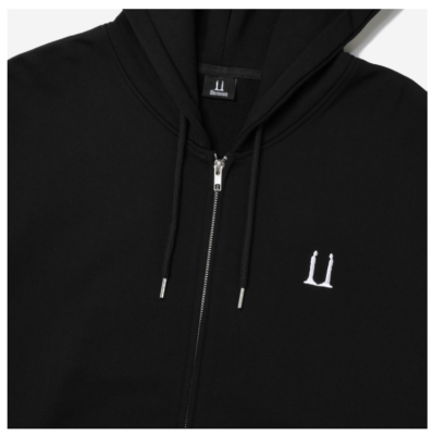 G-DRAGON Ubermensch Zip-Up Hoodie Black 100% Authentic K-Pop