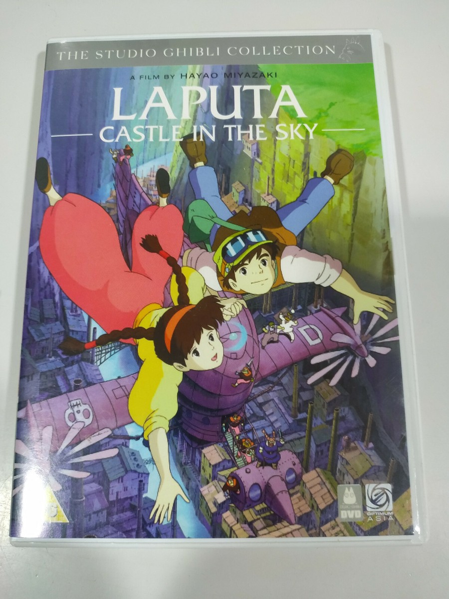 Laputa Castle in the Sky Hayao Miyazaki Studio Ghibli DVD Ingles